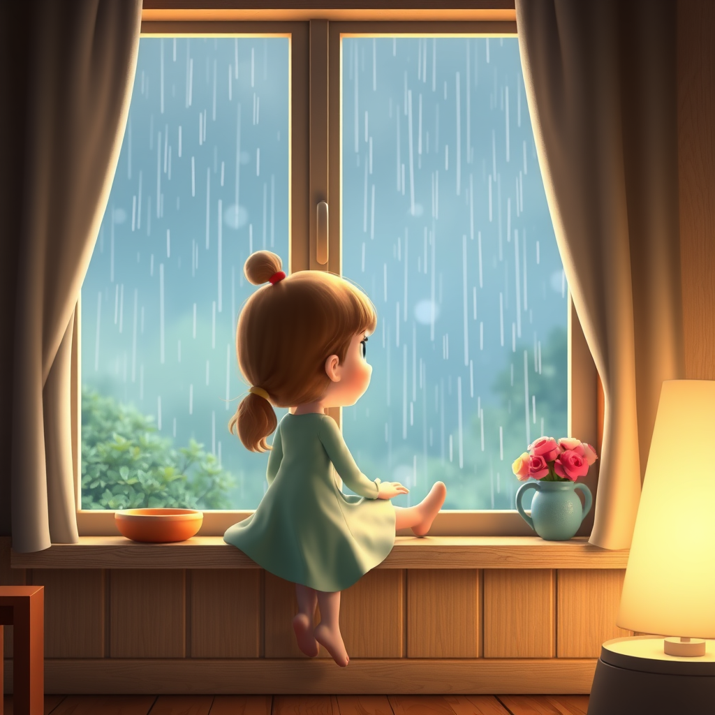 Lina und die Pfütze